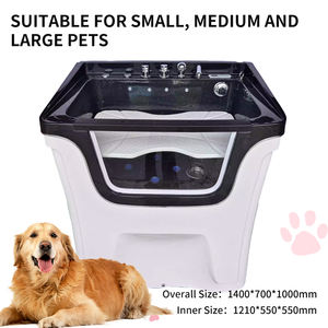 Acryl Multifunktion ale automatische Dusch pflege Spa-Badewanne Praktische Haustier-Spa-Ausrüstung für die Hunde pflege Aufgeladene Stromquelle - Product Image 5