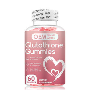 Gomitas de Vitamina Blanqueadoras de Piel de Marca Privada OEM, Suplementos para Aclarar Manchas Oscuras, Gomitas de Colágeno Blanqueadoras, Unifican el Tono de la Piel - Product Image 1