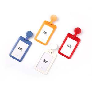 Porte-badge en silicone avec cordon en polyester, fermeture coulissante, logo personnalisé, écologique, durable, pour le bureau/l'école - Product Image 2