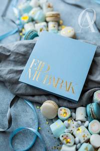 Luxury <strong>Eid</strong> Mubarak <strong>Card</strong> for <strong>Eid</strong> Gifts and <strong>Eid</strong> Hampers Muslim Islamic Greeting <strong>Cards</strong> with Gold Foil Thank You <strong>Card</strong> Purchase - Product Image 5