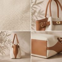 Cuir Véritable Sac Tote Surdimensionné Structuré Anse Supérieure Sacs Épaule Sac à Main Femme Luxe Décontracté Usage Quotidien