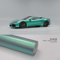 Film de protection de peinture auto-réparant 7,5 mil anti-rayures, gris-violet changeant de couleur, PPF TPU anti-UV, garantie 10 ans, pour covering automobile