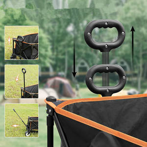 Chariot de plage robuste pour l'extérieur, pliable et repliable - Product Image 6