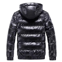 Manteau long matelassé en duvet pour homme, grande taille, en laine, personnalisé, pour l'extérieur