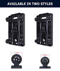 JX Carrito DE LA Compra de Aluminio y Acero Plegable, Ligero y Portátil, Tamaño Mediano, Telescópico, Equipaje de Transporte - Product Image 3