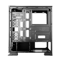 Casing Gaming Kaca Dua Sisi SAMA Laris Manis, Casing PC ATX Mendukung Pendingin Cair 360, Casing Komputer Gaming