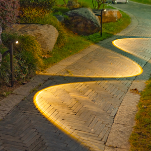 Foco solar LED impermeable IP65 <span class=keywords><strong>para</strong></span> césped al aire libre, patio, jardín y decoración de Patio, nuevo enchufe y luz, iluminación de carretera - Product Image 5