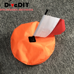 <span class=keywords><strong>Boya</strong></span> de <span class=keywords><strong>Pesca</strong></span> <span class=keywords><strong>Submarina</strong></span> Redonda de Nailon Naranja de Doble Cámara DIVEDIY con Logotipo Personalizado 30cm*30cm*25cm Modelo FB019 - Product Image 2
