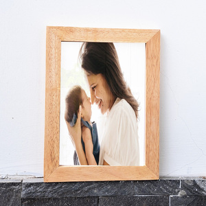 High Quality Manufacture Whole Sale Price Photo <b>Picture</b> Decor Vietnam Rubber <b>Wood</b> <b>Frame</b> - Product Image 3