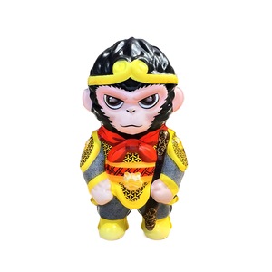 Juguete Antiestrés de Mono Negro de TPE, para Niños de 8 a 13 Años, Unisex, Decoración de Escritorio, Regalo - Product Image 1