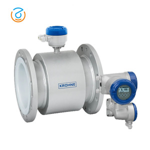 Medidor de Flujo Digital KROHNE de 4-20 MA Más Vendido para la Industria Alimentaria, Medidor de Flujo Higiénico OPTIFLUX 6050 - Product Image 1