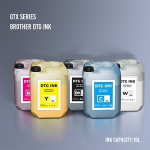 สีพิมพ์ผ้าคุณภาพพรีเมียม บรรจุถัง 18 ลิตร พร้อมชิป GTX แบบใช้ครั้งเดียว สำหรับเครื่องพิมพ์ Brother GTX 424 และ GTX Pro Series ขายดี - Product Image 4