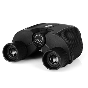 BIJIA 10x25 성인과 어린이를위한 소형 쌍안경 대형보기 조류 관찰 여행 사냥 및 하이킹을위한 쉬운 초점 광학 - Product Image 5