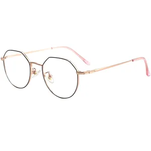 Bingkai kacamata fengchao pro dusen bingkai titanium, kacamata bingkai retro trendi untuk pria dan wanita