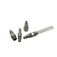 Raccord rapide pour air comprimé de style italien 1/4'', 3/8'', 1/2'' avec filetage femelle en laiton et acier, personnalisable OEM