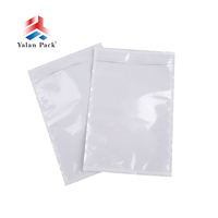 Yalanpack taille personnalisable sac en plastique auto-adhésif étanche à l'humidité feuille d'information de protection express enveloppe de liste de colisage