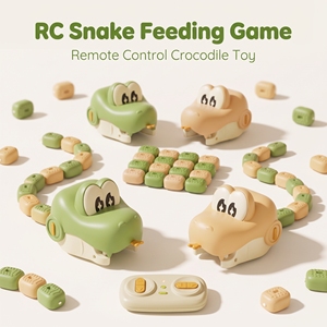 Giocattoli Serpente Telecomandato Interattivo Magnetico RC che si Mangia da Sóno, Gioco Educativo Elettrico Robotico per Bambini - Product Image 1