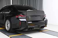 Couverture de coffre arrière en carbone sec style CS pour BMW M2 G87, amélioration extérieure de haute qualité, style de carrosserie automobile