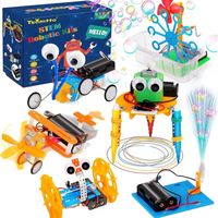 Pistolet à élastiques en bois à faire soi-même pour enfants, jouets éducatifs scientifiques 3D pratiques, kits scientifiques STEM, jouets STEM à faire soi-même