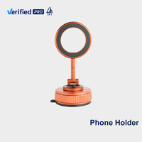 Support de téléphone magnétique pour voiture en alliage de zinc, nouvelle conception TKT, pliable, rotation à 360°, support multi-scènes