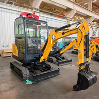 Prix bon marché Laidong 385 moteur diesel 2 tonnes prix des petites excavatrices avec voie Expandabale