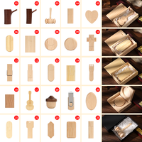 Vente en gros de clés USB 8 Go 16 Go 32 Go 64 Go Mémoire flash USB Clé USB 2.0 3.0 Clé USB en bois écologique