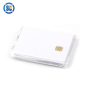 CR80 13.56MHz บัตร IC SLE4442ชิปอัจฉริยะ RFID สำหรับใช้บัตรเครดิตออนไลน์ - Product Image 3