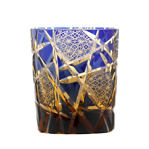 Verre à liqueur, cocktail, whisky, bière, lait, boisson de campagne, gravé à la main, de luxe, 260 ml, 8 oz, classique, Kiriko, couleur personnalisée - Product Image 6