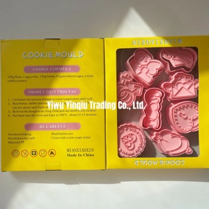 <span class=keywords><strong>Emporte</strong></span>-pièces sur le thème de la Saint-<span class=keywords><strong>Valentin</strong></span>, 8 pièces/ensemble, en plastique, cœur, amour, moule à biscuits en pâte à sucre - Product Image 6