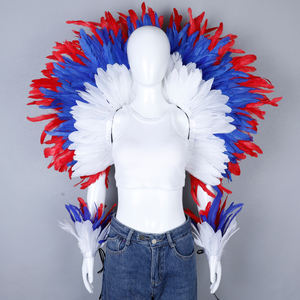 Cadılar bayramı partisi için toptan gerçek tüy peri kanatları toplu karnaval Cosplay sahne - Product Image 2