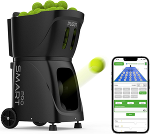 Macchina Lanciapalle da Tennis Pusun, Attrezzatura Professionale Automatica per Allenamento con Controllo APP Intelligente per l'Auto-Allenamento - Product Image 1