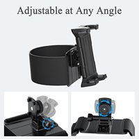 Support de tablette réglable à 360° avec sangle de fixation pour genou, idéal pour iPad Pro de 5 à 13 pouces