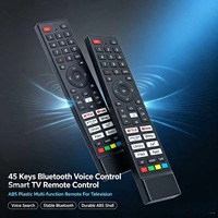 Control Remoto Inteligente para TV con Control por Voz, 45 Teclas, Plástico ABS, OEM, ODM, Personalizado, JCXK