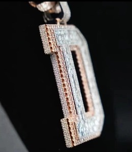 Indian Supplier Moissanite Engagement Diamond Pendant For Women Engagement Ceremonies Wedding At Best Price - Product Image 3