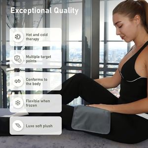 Compresa de Gel Elástica Reutilizable - Compresas de Gel Frío y Caliente para Lesiones, Reutilizables para el Tobillo, Brazo, Pie y Dolor de Espalda - Product Image 4