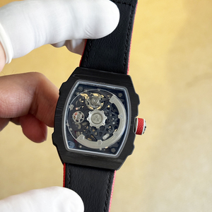 Orologio da <span class=keywords><strong>uomo</strong></span> di lusso automatico a carica automatica in fibra di carbonio, versione 2026, ultrasottile 7,8 mm, ultraleggero, per il business - Product Image 4