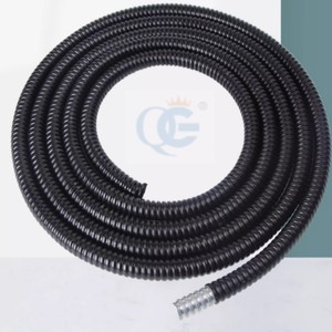 Le manchon de câble en <span class=keywords><strong>acier</strong></span> enduit de PVC flexible a épaissi le fil et le tuyau ondulé avec le diamètre intérieur de 10mm-de 30mm - Product Image 5