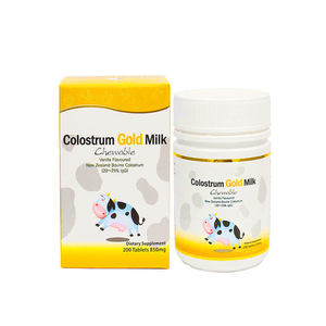 קולוסטרום השור Tablet חלב אבקת ויטמין <span class=keywords><strong>D3</strong></span> עבור בריאות חסינות מאיץ לילדים - Product Image 2