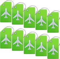 Étiquette de bagage intelligente en silicone avec support pour femmes, hommes, enfants, filles – Porte-carte d'identité et d'identification pour valise et bagages