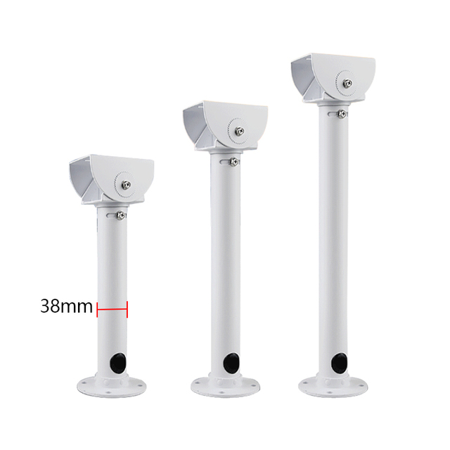 Aluminum Alloy General Safety CCTV Monitoring Camera Ceiling Lifting Vertical L-shaped Bracket 20CM