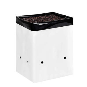 Bolsas para cultivo de vivero de polietileno HDPE negro de grado personalizado, plástico resistente a los rayos UV para plántulas de plantas de jardín - Product Image 6