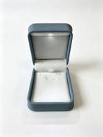 Boîte à bijoux en velours de luxe Fandi, logo personnalisé, prix d'usine en gros, emballage de bijoux pour cadeau de mariage