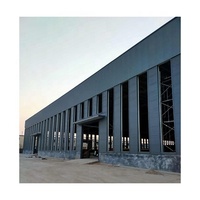 Estructura de acero ligero Almacén de fábrica Estructura de armadura de acero Sistema de techo Edificio de taller prefabricado