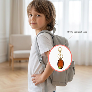 Porte-clés Sushi Mignon en Forme de Nigiri avec Fermoir Homard Doré, Cadeau Breloque PVC pour Enfants et Adolescents - Product Image 3