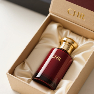 Thủy Tinh Trong Suốt 30Ml 50Ml 100Ml Vòng Rỗng Chai Nước Hoa Với Nhựa Bìa Và Hộp Quà Tặng Hình Dạng Xi Lanh - Product Image 2