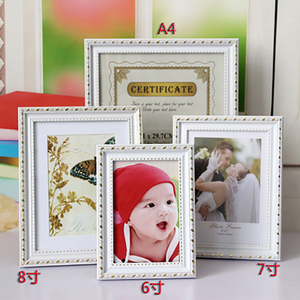 European Style 6 7 8 Inch Creative <strong>Photo</strong> Wall A4A3 Certificate <strong>Photo</strong> Wall Combination Plastic <strong>Frame</strong> <strong>Set</strong> - Product Image 2