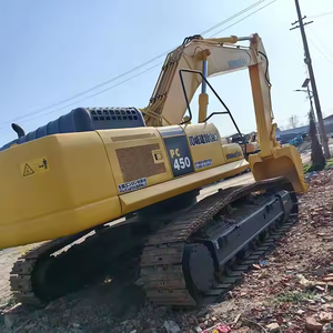 Excavatrice hydraulique Komatsu PC450 d'occasion, 45 tonnes, capacité de la benne de 2,1 m, moteur de 257 kW, engrenage, composants d'origine en vente - Product Image 2