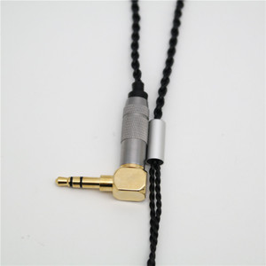 Cable de Audio Plateado con Revestimiento de Cobre de 2.8mm, Enchufe Eurasia, Blindaje Trenzado, Cable de Poliuretano - Product Image 3