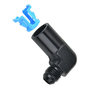 Adattatore EFI a connessione rapida AN6 maschio a 3/8" o 5/16", raccordo girevole in alluminio per sistema di alimentazione senza ritorno - Product Image 1