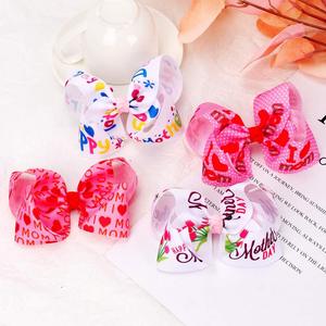 Nouveau nœud croisé épingle <span class=keywords><strong>à</strong></span> cheveux motif d'amour couvre-chef fête des mères coiffure épingle <span class=keywords><strong>à</strong></span> cheveux pour filles - Product Image 4